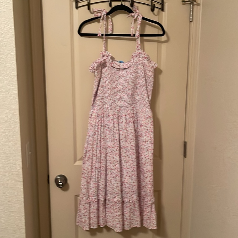 Smocked minin dress